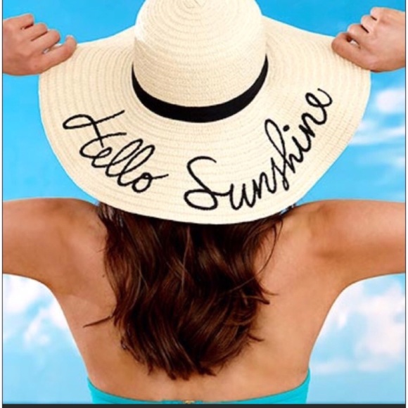 NWT! Trendy Sayings Boutique Floppy Hat! - Picture 3 of 6